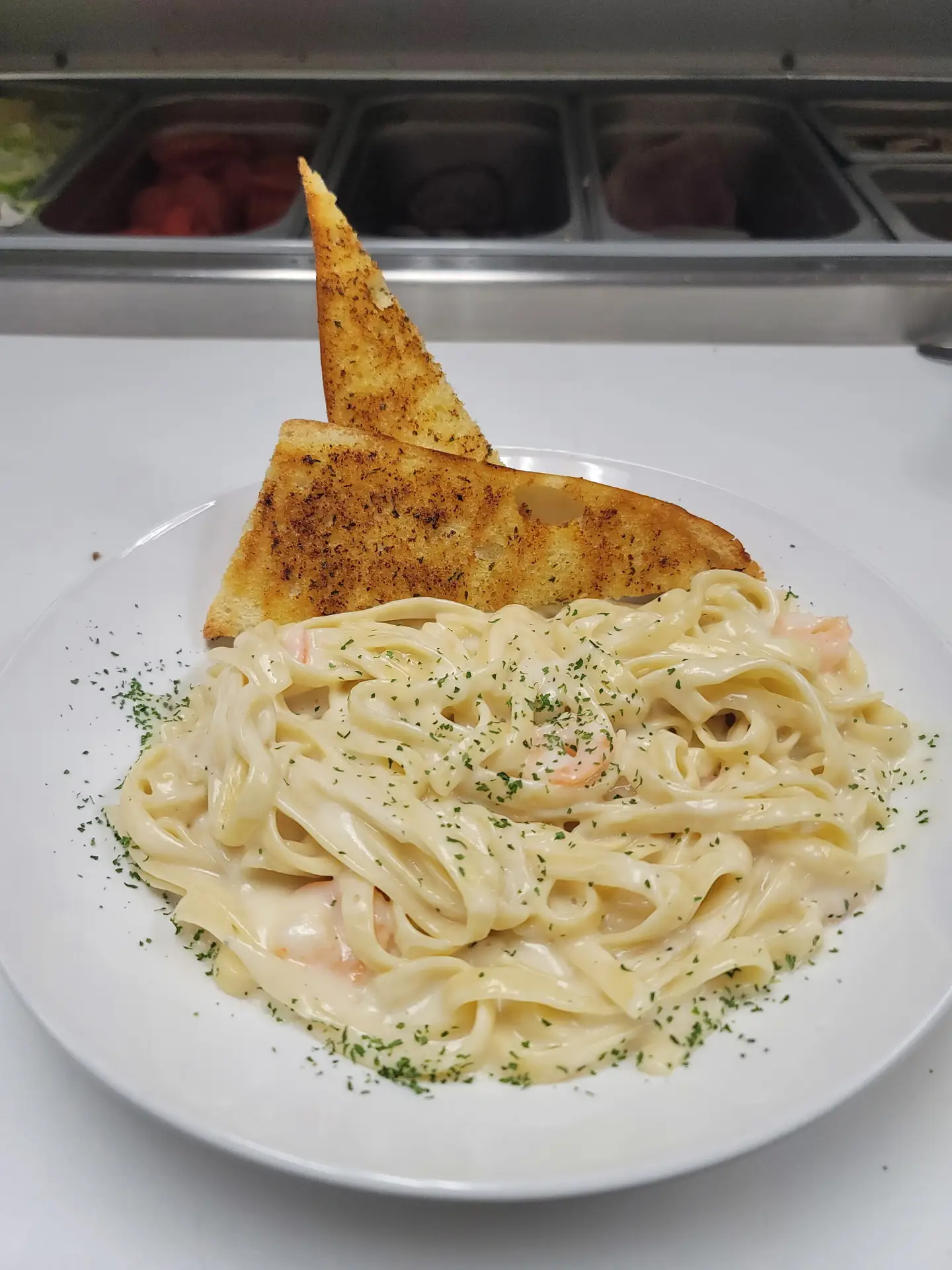 Seafood Alfredo